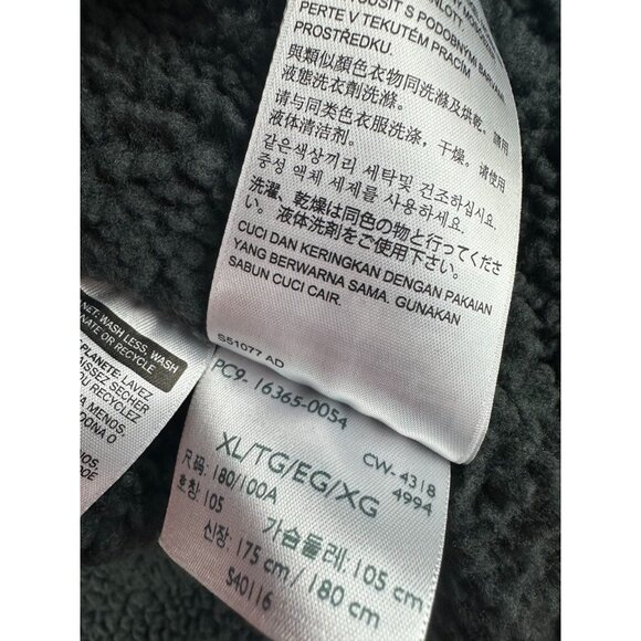 Levi’s Men’s Sz XL Sherpa Denim Trucker Jacket Black Duvall 16365-0054 - Picture 5 of 8